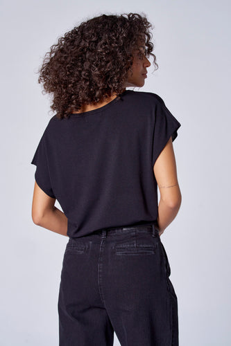 Pull met ronde hals - Zwart - Astrid Black Label