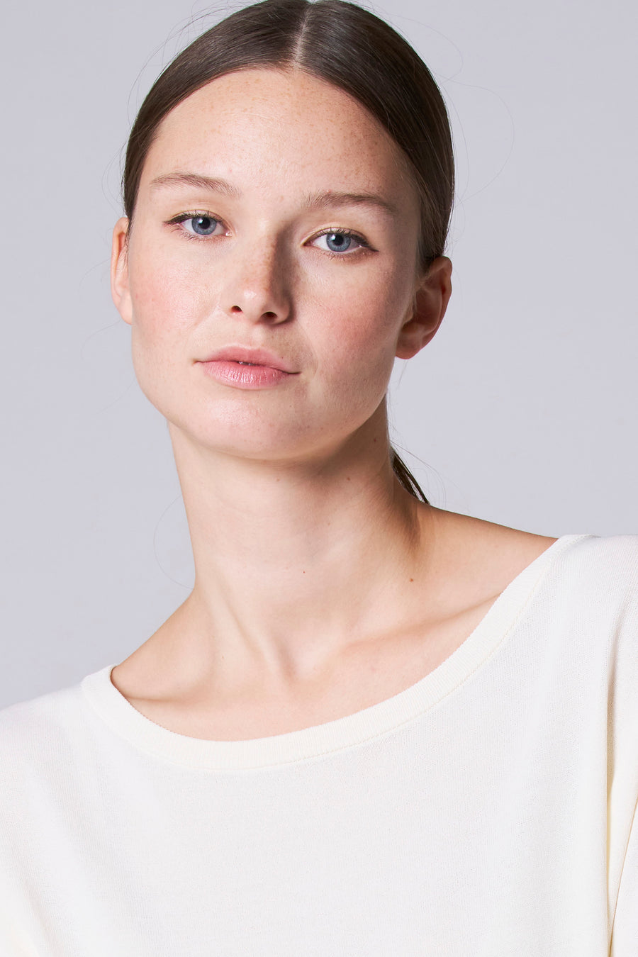 Pull à col rond - écru - Astrid Black Label - 4