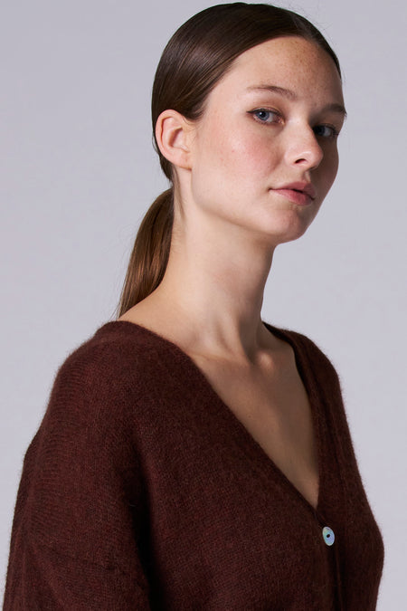 Gilet - bruin