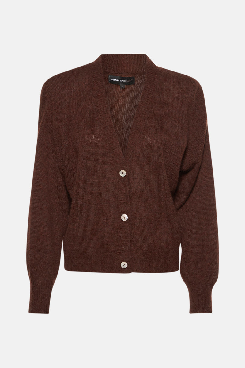 Gilet Bruin - Astrid Black Label