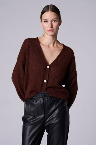 Gilet - bruin
