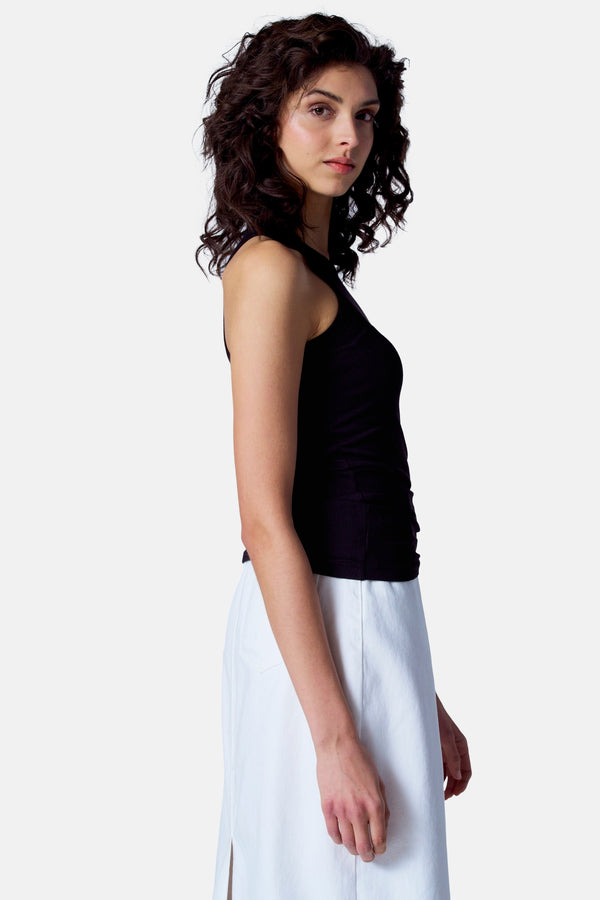 Tanktop Black denim - Astrid Black Label
