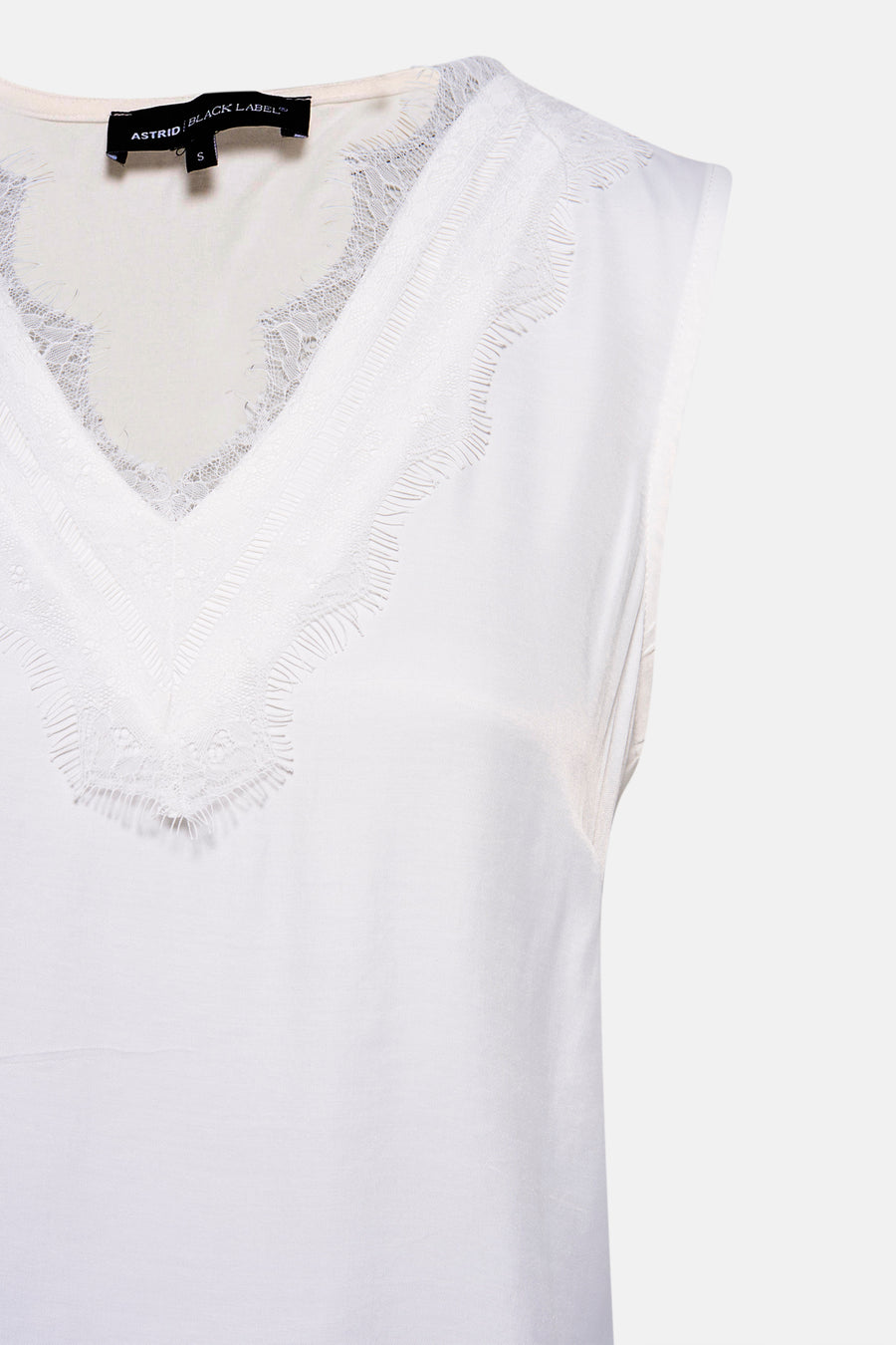 Singlet - Wit - Astrid Black Label