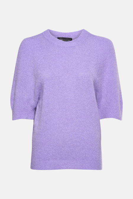 Pull met ronde hals - paars