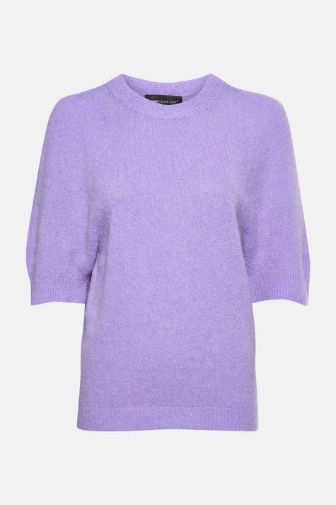 Pull met ronde hals - paars