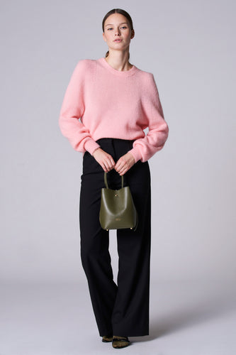 Pull met ronde hals - roze - Astrid Black Label