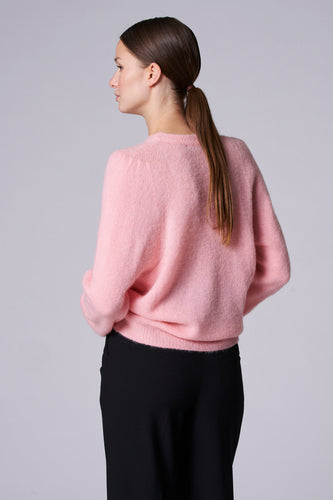 Pull met ronde hals - roze - Astrid Black Label