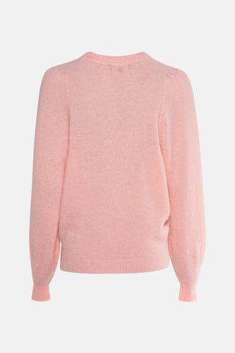 Pull met ronde hals - roze - Astrid Black Label