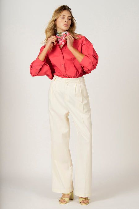 Hemd met lange mouwen - roze