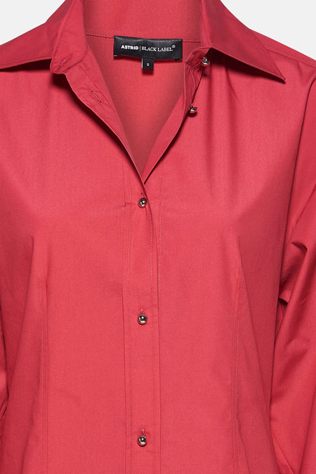 Hemd (lange mouwen) roze - Astrid Black Label