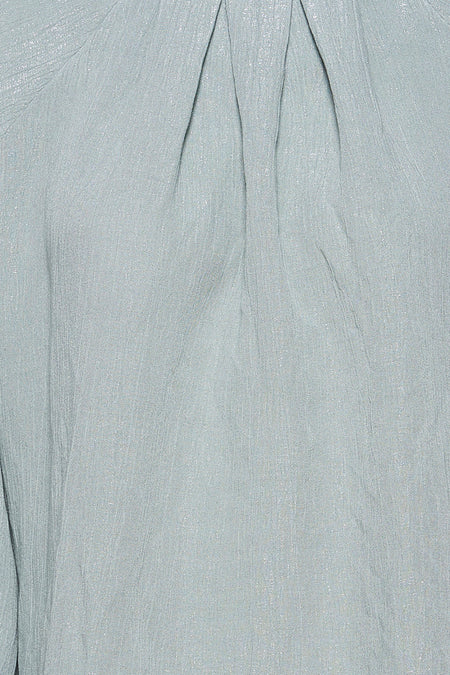 Blouse à manches longues - bleu