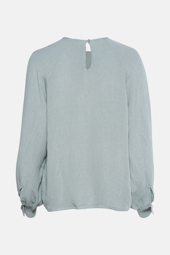 Blouse met lange mouwen - blauw - Astrid Black Label - 4