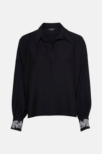 Chemise à manches longues - noir - Astrid Black Label - 4