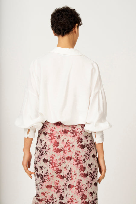 Hemd met lange mouwen - wit