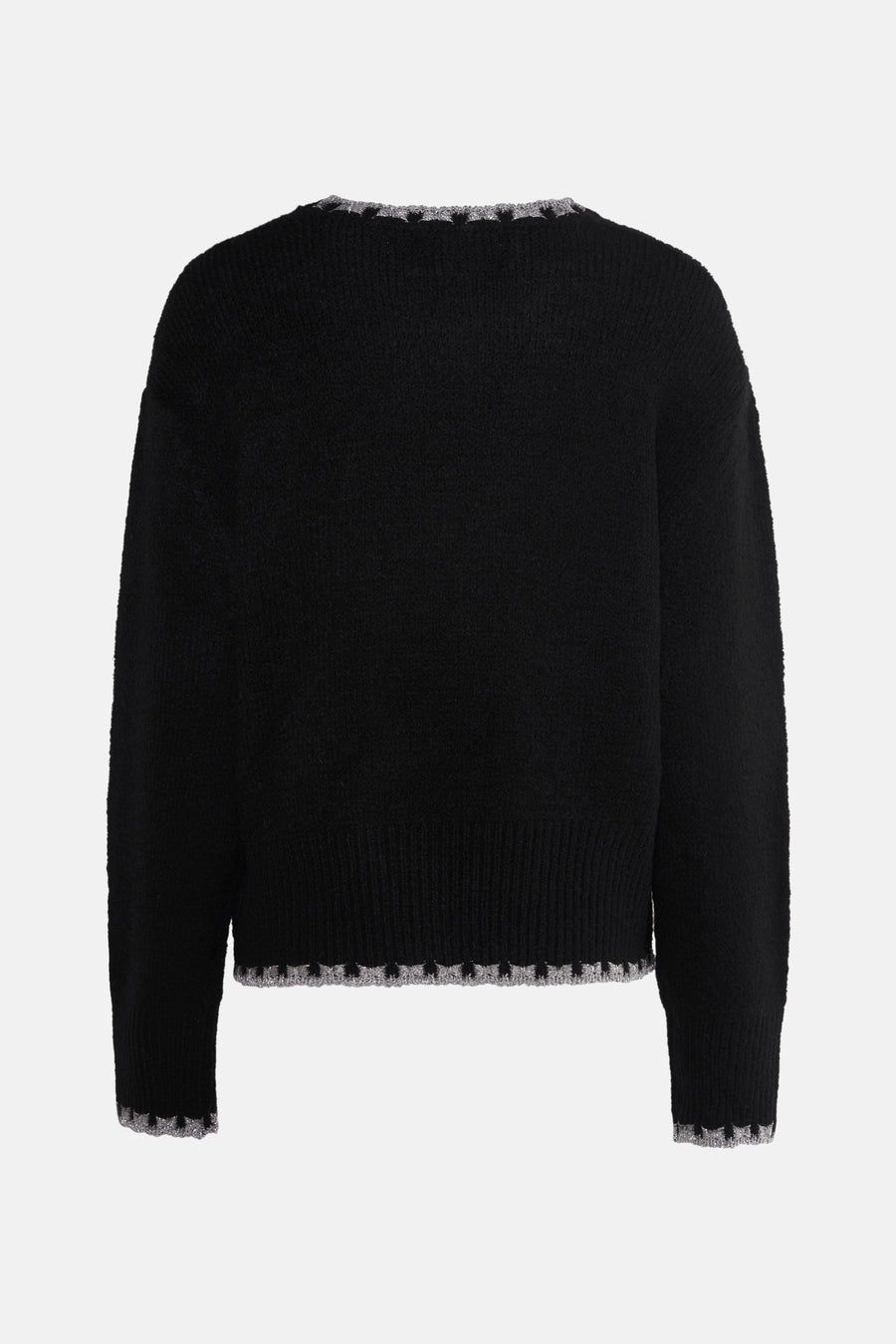 Pull met ronde hals - zwart - Astrid Black Label