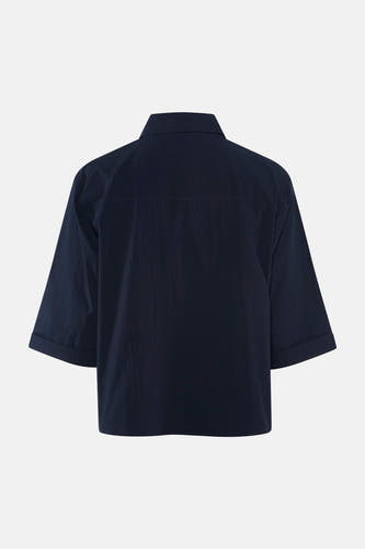 Blouse met 3/4 mouw - blauw