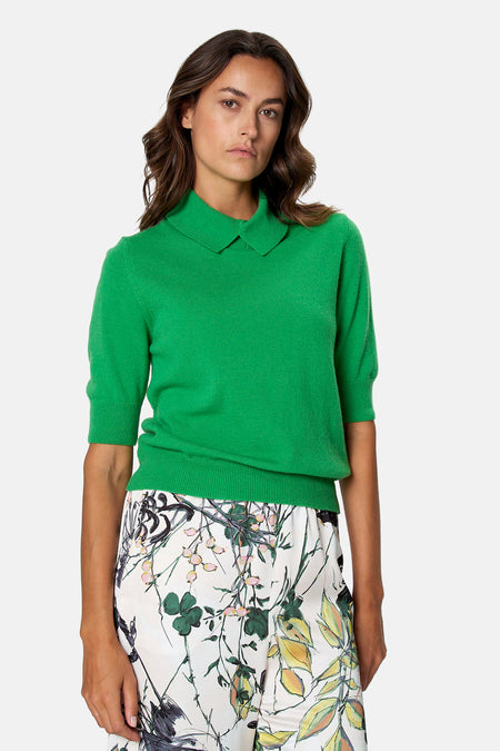 Polo met korte mouwen - groen