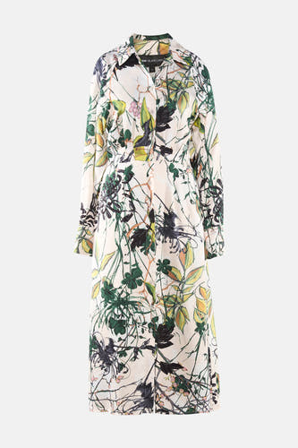 Robe à manches longues - multicolore