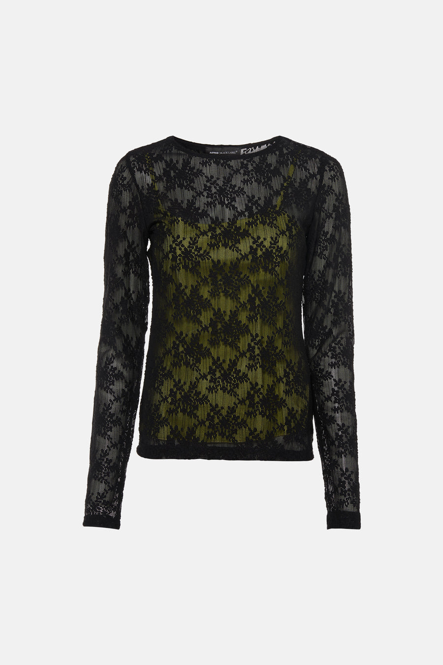 Blouse met lange mouwen - zwart