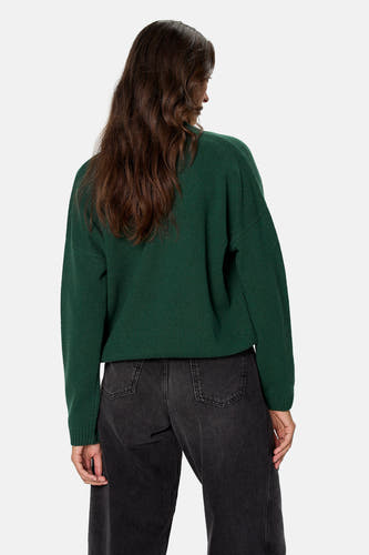 Pull V-hals - groen