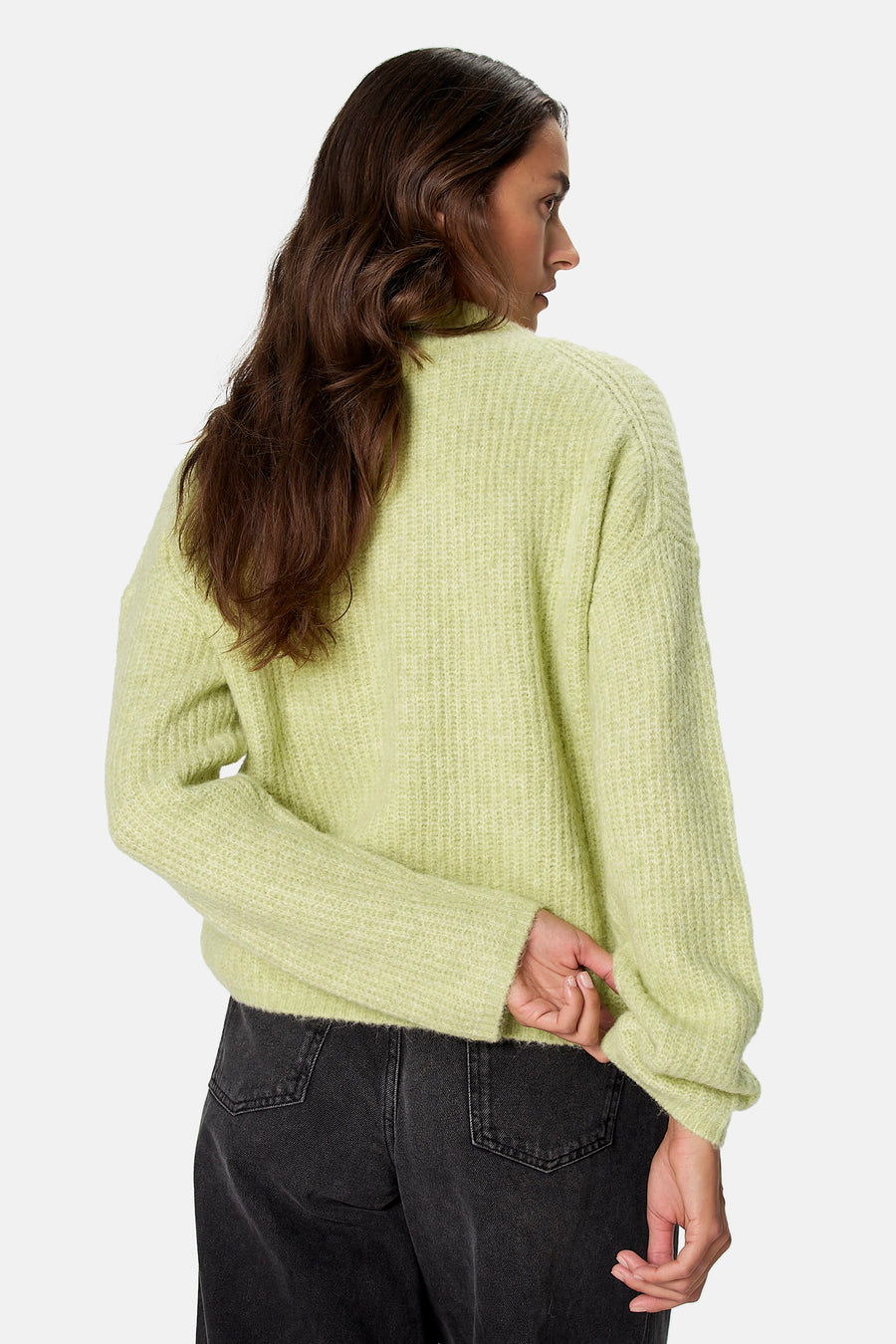 Pull V-hals - groen