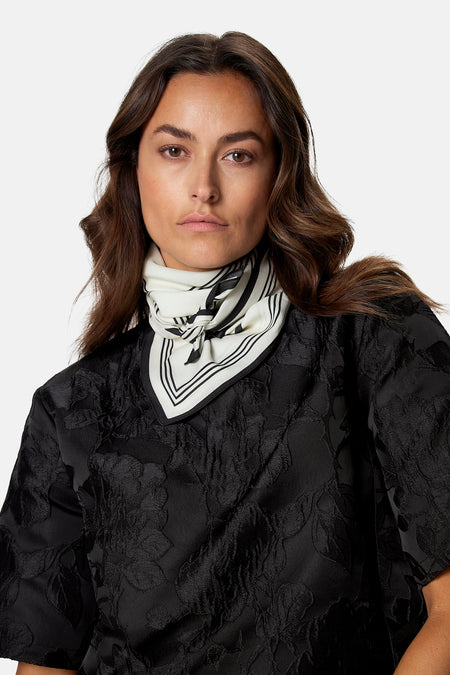 Blouse à manches 3/4 - noir