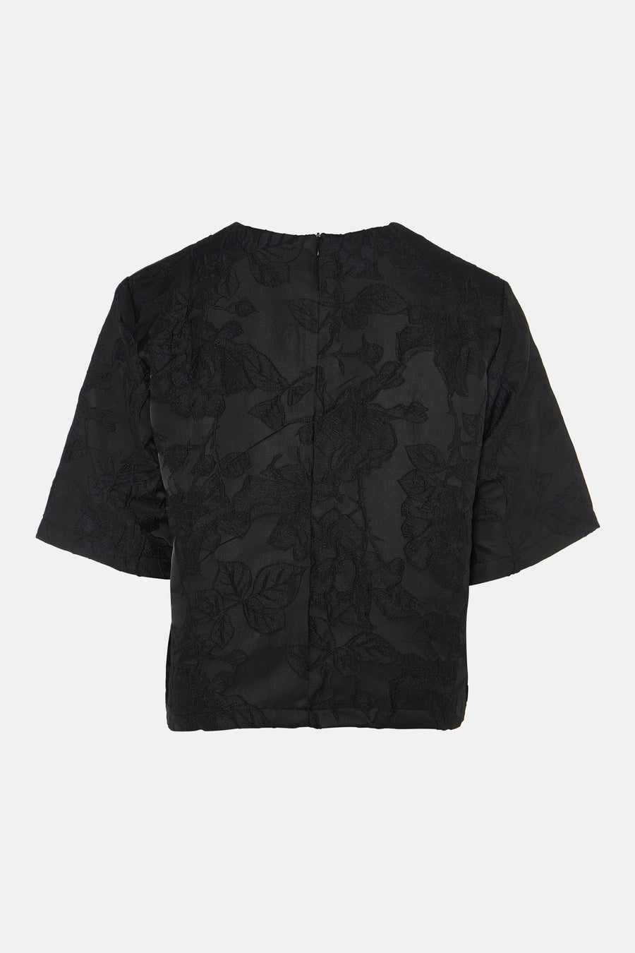 Blouse met 3/4 mouw - zwart