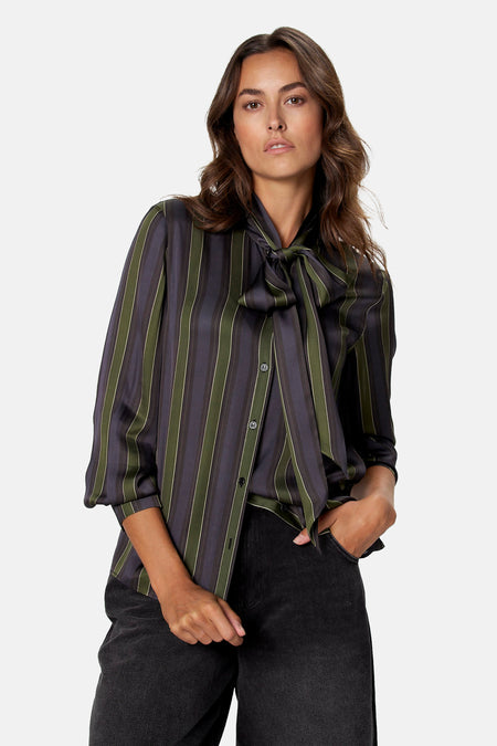 Blouse met lange mouwen - multicolor