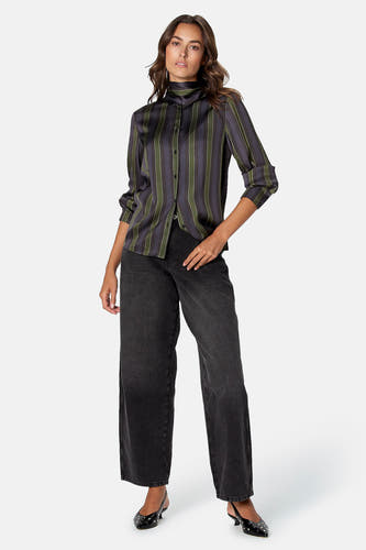 Blouse met lange mouwen - multicolor