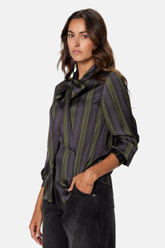 Blouse met lange mouwen - multicolor