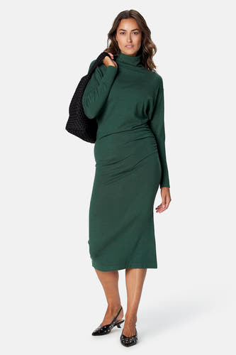 Kleedje met lange mouwen - groen