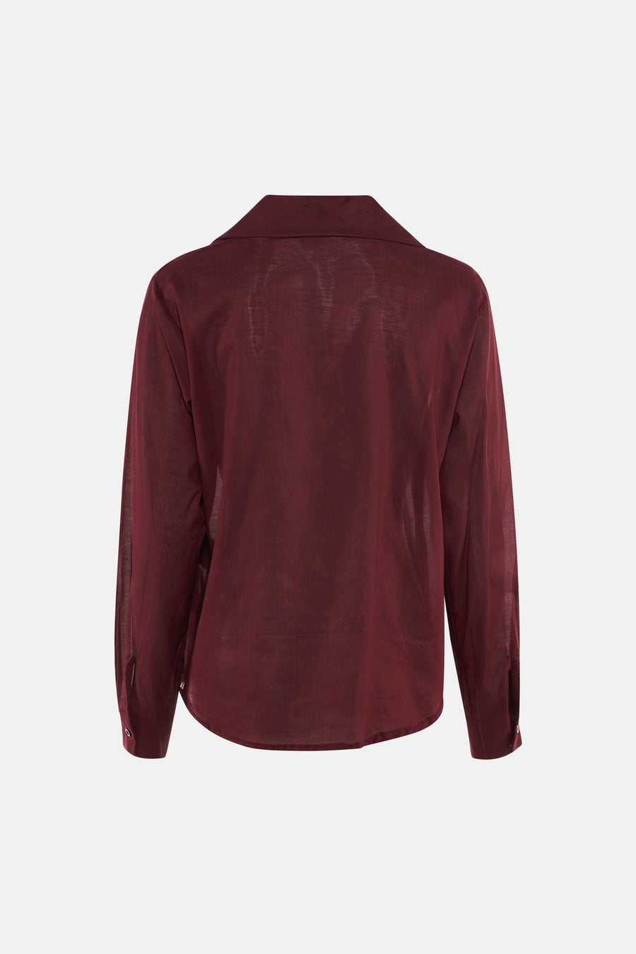 Blouse met lange mouwen - rood