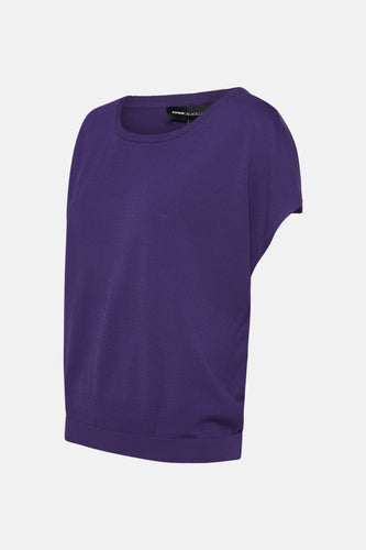 Pull à col rond - Mauve - Astrid Black Label - 4