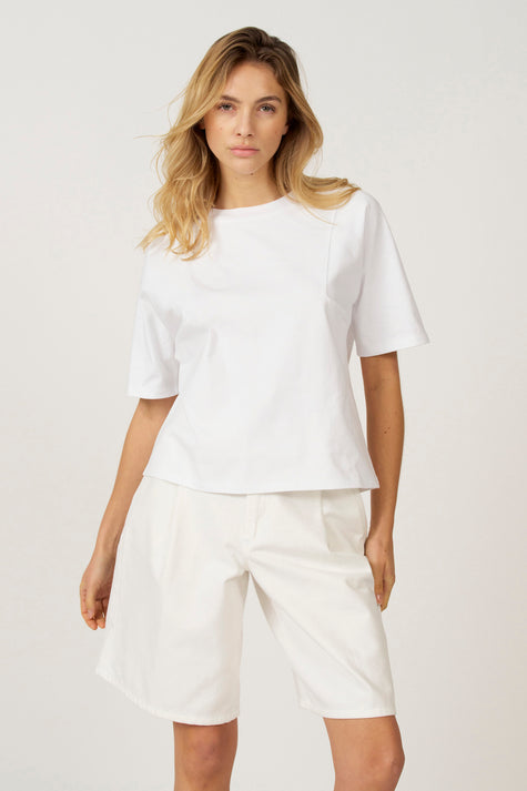 T-shirt met korte mouwen - wit