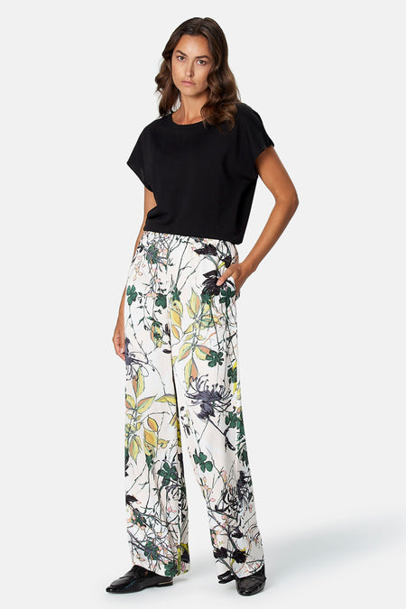 Pull O-hals - zwart