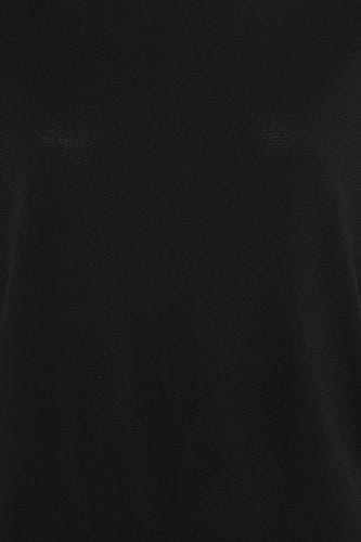 Pull O-hals - zwart