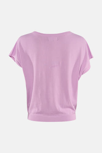 Pull O-hals - paars