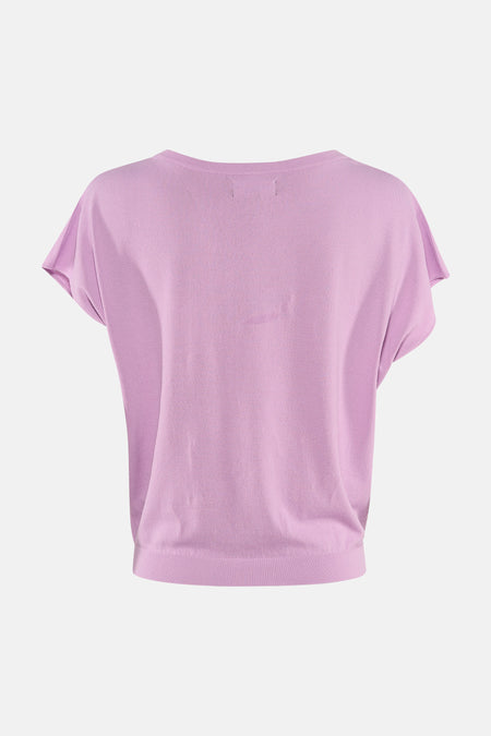 Pull O-hals - paars