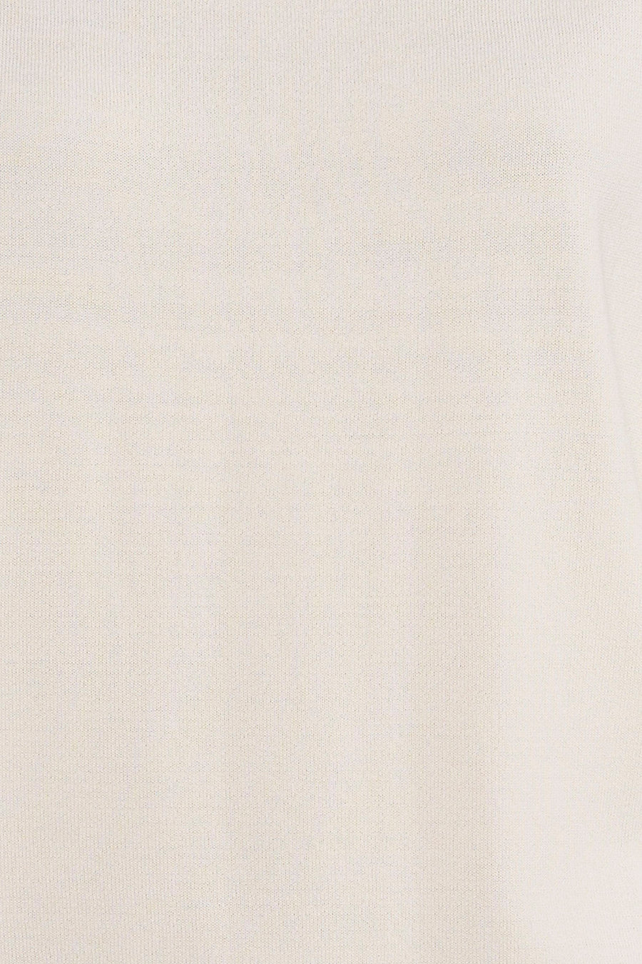 Pull O-hals - ecru