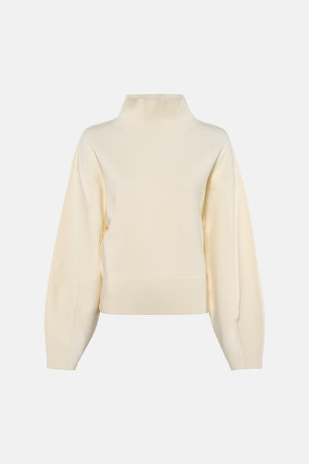 Pull col roulé Écru - Astrid Black Label