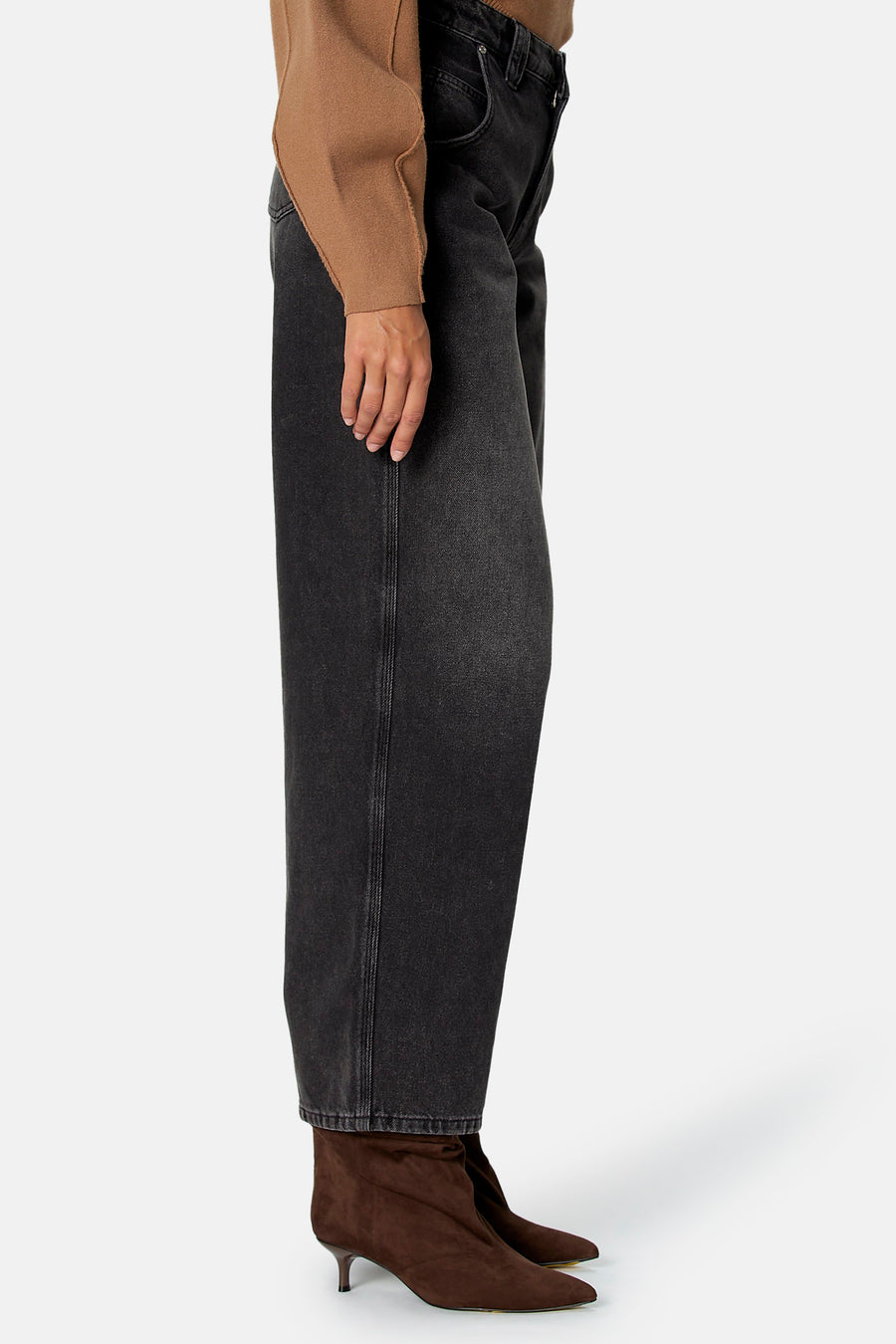 PUERTO - dark grey denim