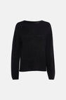 Pull col O - noir