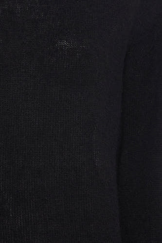 Pull O-hals - zwart