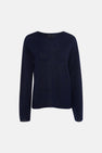 Pull col O bleu - Astrid Black Label