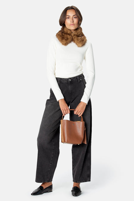Trui met rolkraag ecru - Astrid Black Label