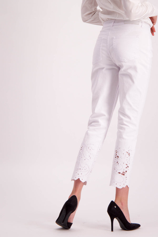 Jeans skinny Wit - Astrid Black Label