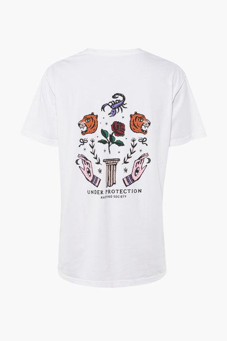 T-shirt (manches courtes) Blanc - KAOTIKO