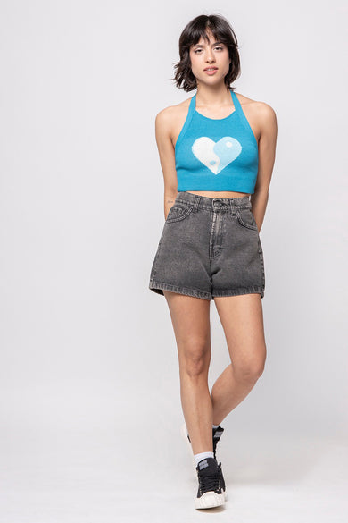 Top (zonder mouwen) Blauw - KAOTIKO