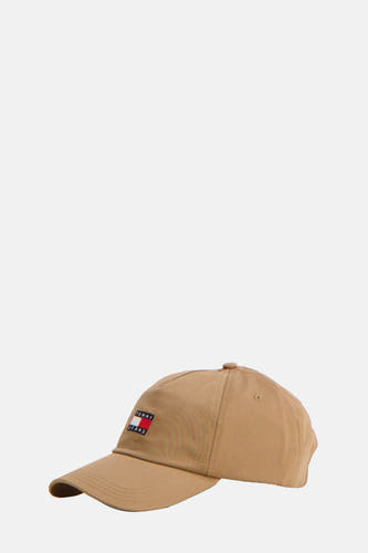 Chapeau beige de Tommy Jeans avec logo brodé.