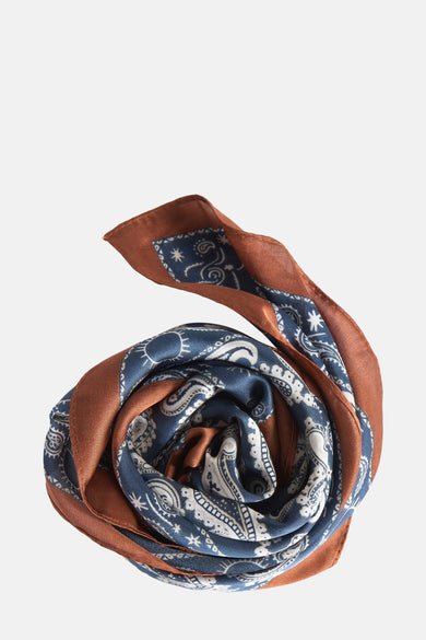Foulard - bleu
